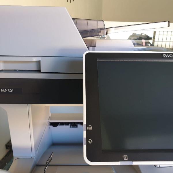 impressora multifuncional ricoh mp501spf
