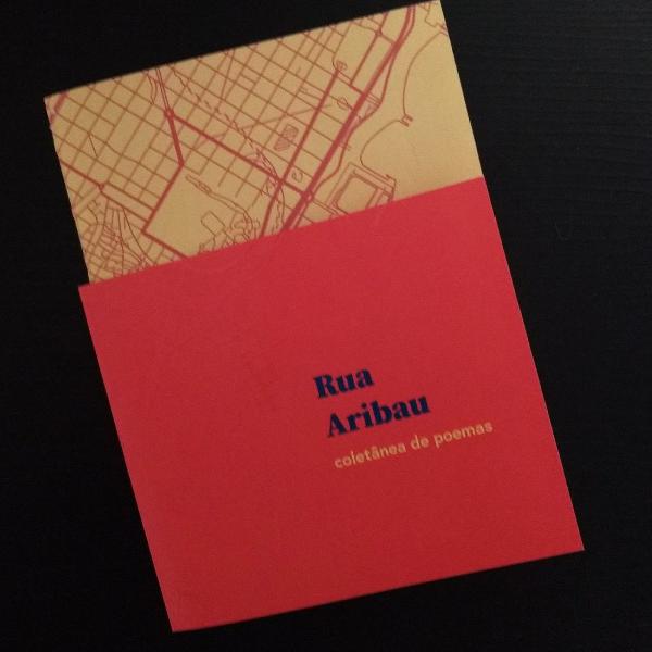 livro Rua Aribau - coletânea de poemas