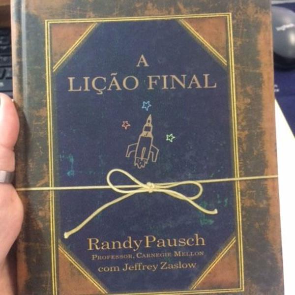 livro a liçao final - capa dura