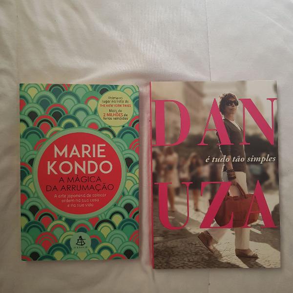 livro a magica da arrumação marie kondo + danuza