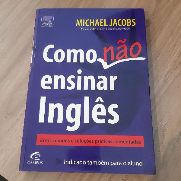 livro "como não ensinar inglês"