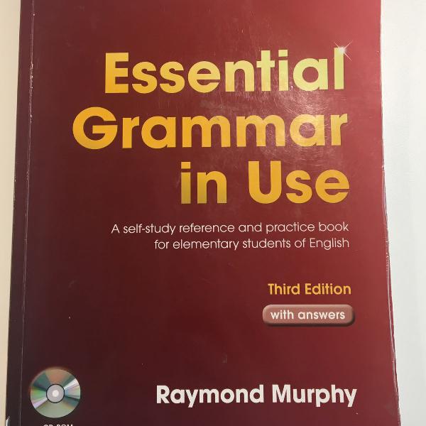 livro de inglês essential grammar in use