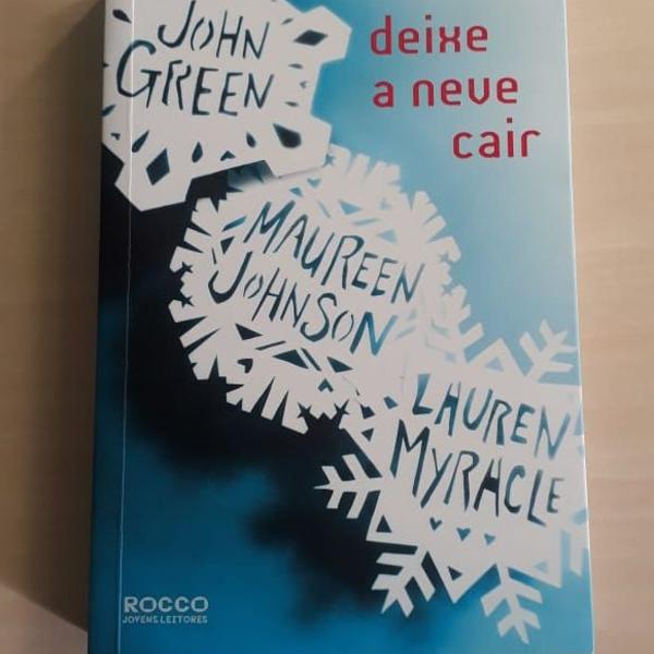 livro: deixe a neve cair - john green