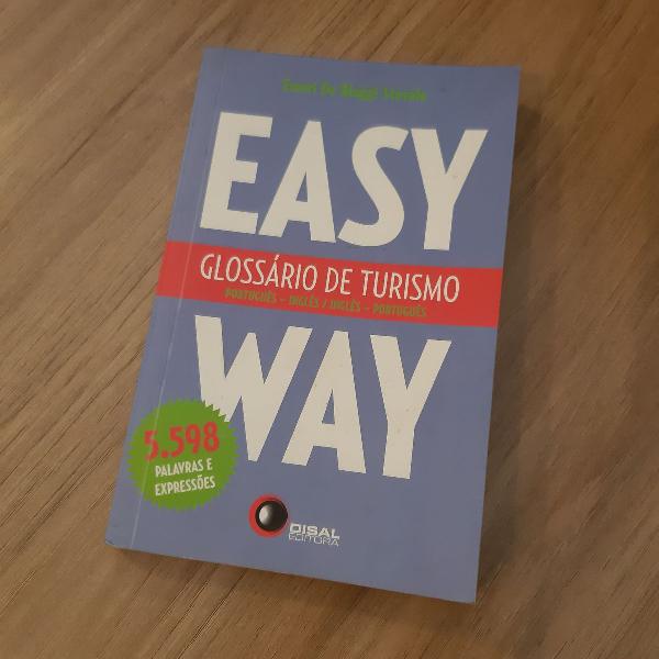 livro "easy way - glossário de turismo"