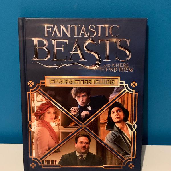 livro fantastic beasts and where to find them character