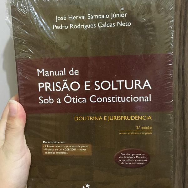 livro manual de prisão e soltura sob a ótica