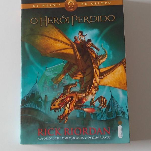 livro o herói perdido rick riordan