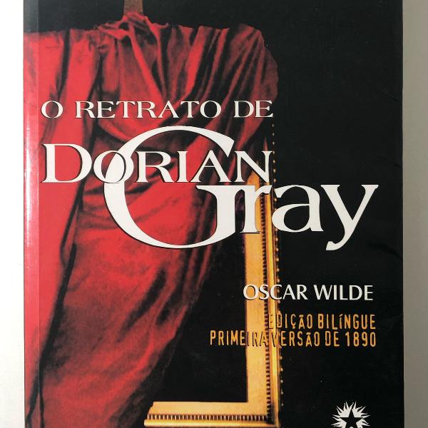 livro o retrato de dorian gray- bilíngue inglês e
