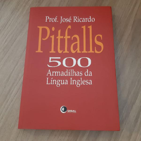livro "pitfalls - 500 armadilhas da língua inglesa"