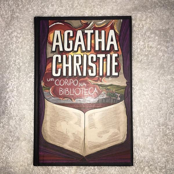 livro - um corpo na biblioteca de agatha christie