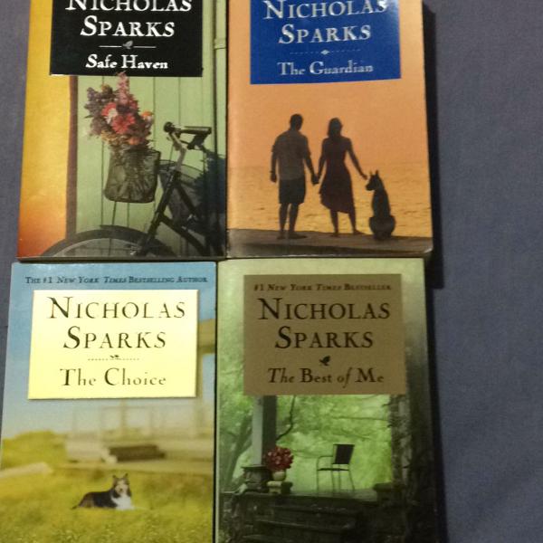 livros nicholas sparks em inglês