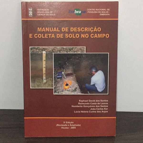 manual de descrição e coleta de solo no campo