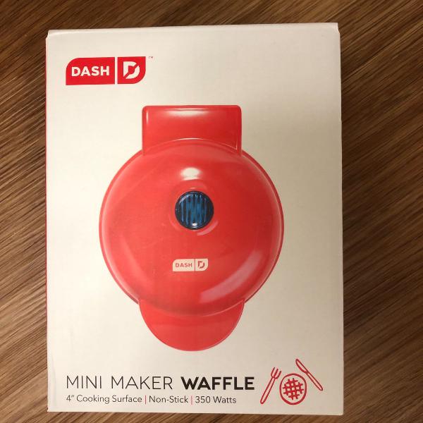 mini máquina waffle dash