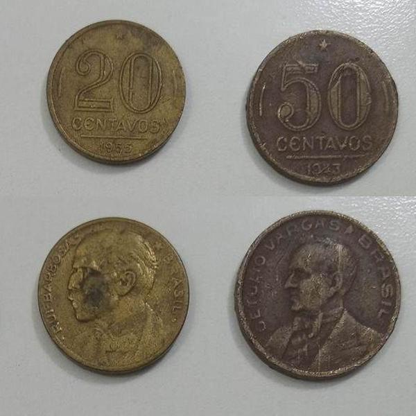 moedas antigas do brasil - 43 / 55 / 67 / 74 / 89 / 92