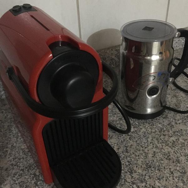 máquina de café nespresso inissia + aeroccino