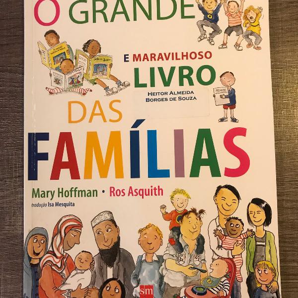 o grande e maravilhoso livro das famílias, mary hoffman e