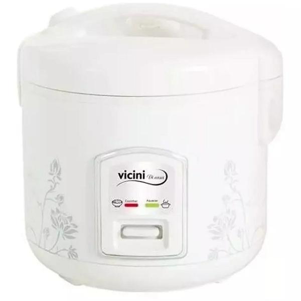 panela elétrica arroz vicini 10 xícaras 700w branco