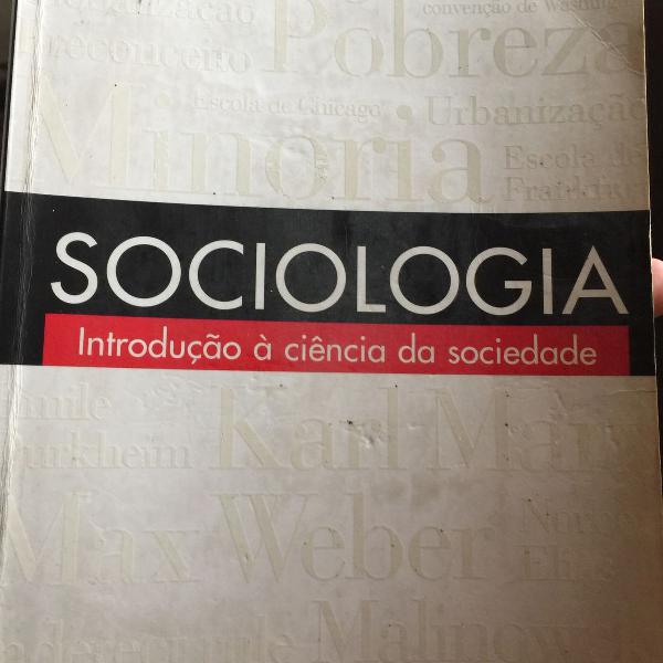 sociologia introdução à ciência da sociedade