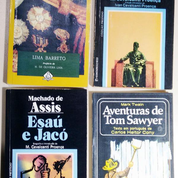 série ediouro - 4 livros didáticos - 1970