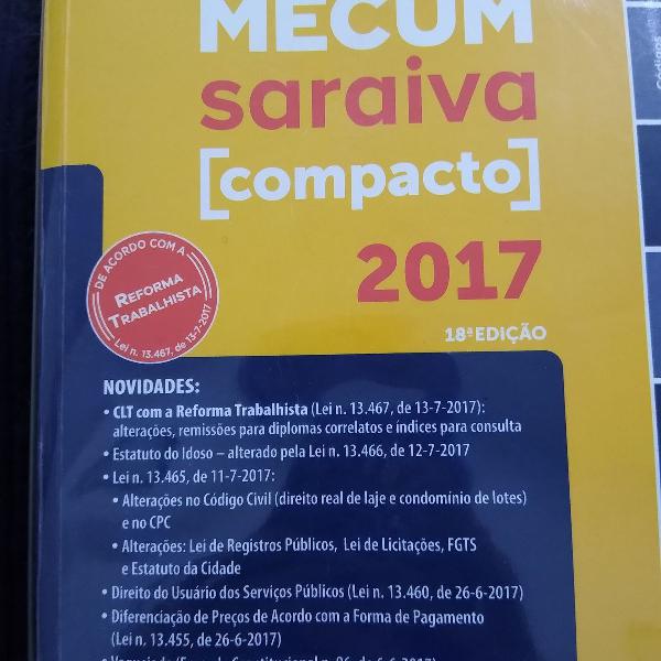 vademecum saraiva 2017 compacto