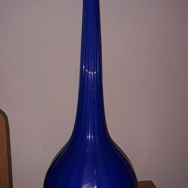 vaso para decoração azul