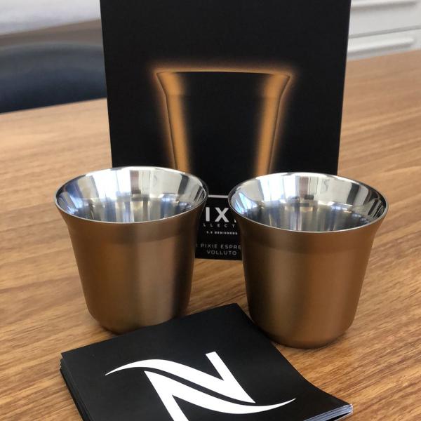 xícaras de café nespresso volluto