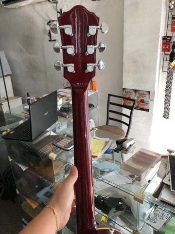Guitarra Les Paul Condor - CLP-1 laranja com vermelha