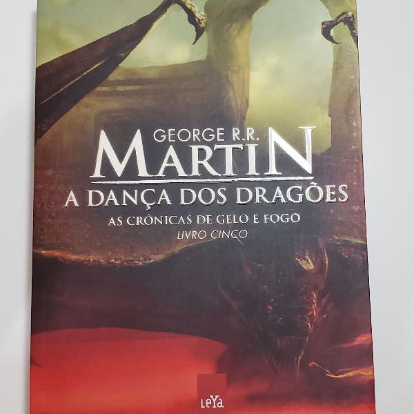 Livro A Dança dos Dragões - Crônicas de Gelo e Fogo