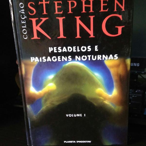 Livro Stephen King "Pesadelos e paisagens noturnas"