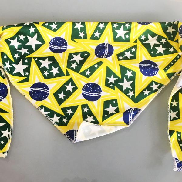 bandana bandeirinhas do brasil