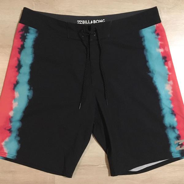 bermuda água billabong platinumx tie dye