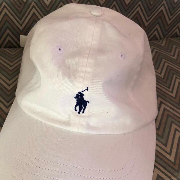 bone polo ralph lauren branco