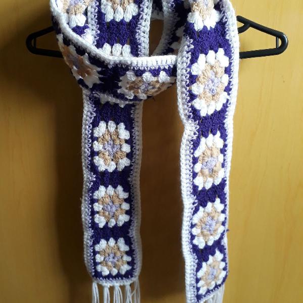 cachecol lã handmade