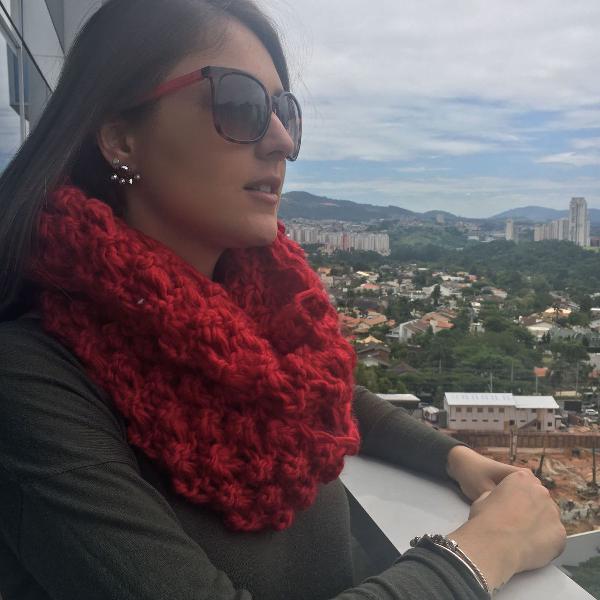 dama de vermelho