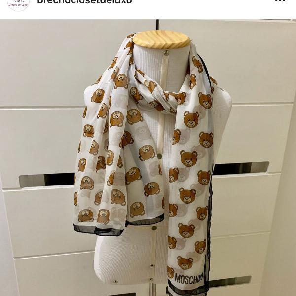 echarpe moschino original