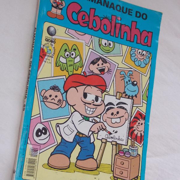 gibi almanaque do cebolinha 69 globo melhores histórias