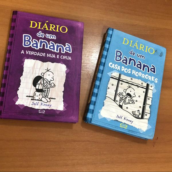 livro 5 e 6 diário de um banana