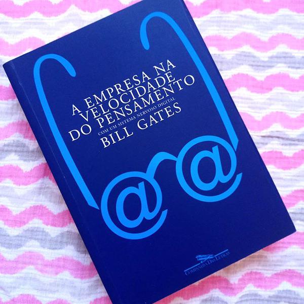 livro a empresa na velocidade do pensamento - bill gates