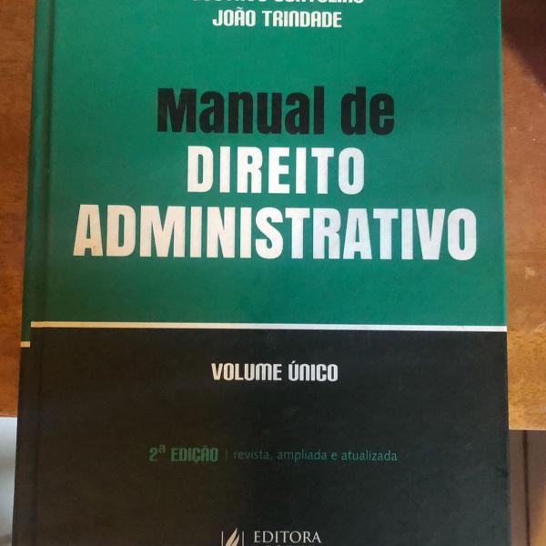 livro manual de direito administrativo
