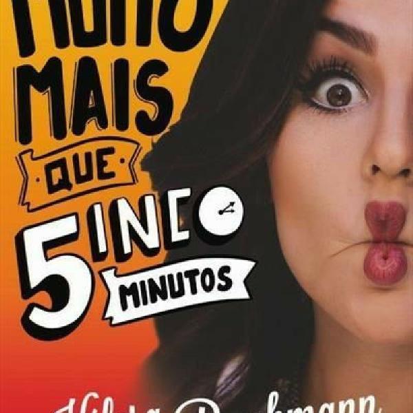 livro muito mais que cinco minutos Kéfera