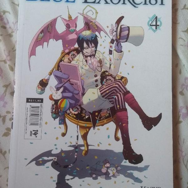 mangá Blue Exorcist vol. 4