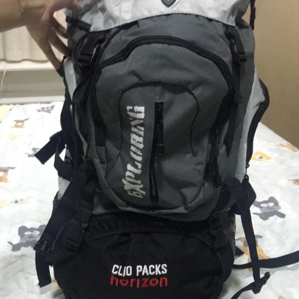 mochila trilha/camping 55litros