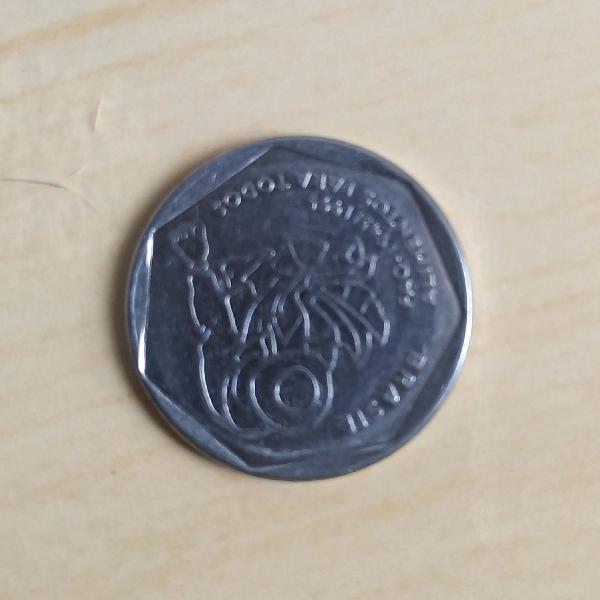 moeda comemorativa FAO 1945-1995 coleção