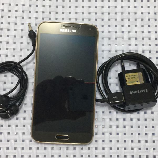 smartphone samsung galaxy 5s dourado