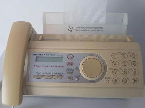 Aparelho Fax Sharp Ux-p100 - Fax + Telefone + Copiadora
