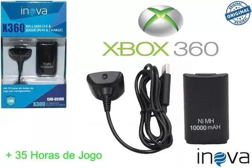 Bateria Xbox 360 Ultra 10000mah Com Carregador Promoção