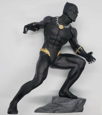 Boneco Pantera Negra Action Figure Black Panther - Novo
