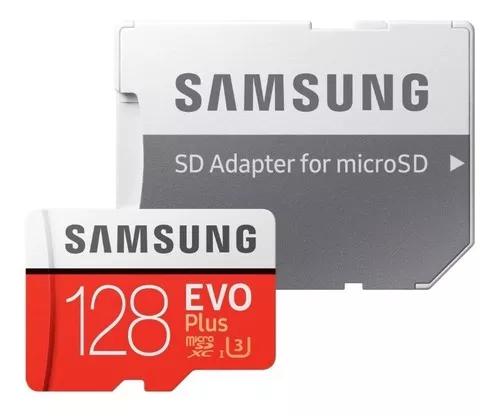Cartão Micro Sd Samsung Evo Plus 128gb 4k U3 C10 Smartphone