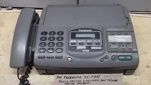 Fax Panasonic Kx-f895 Ligando Mas Com Defeito No Teclado