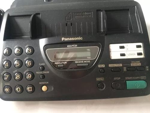 Fax Panasonic Kx-ft 21 R$95,00